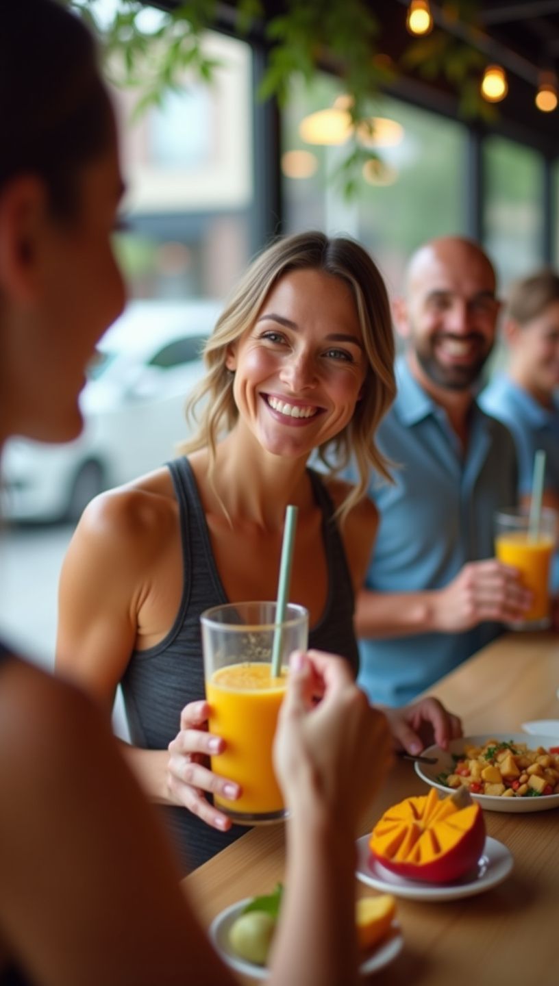 Φρέσκος χυμός μπανάνας με κουρκουμά