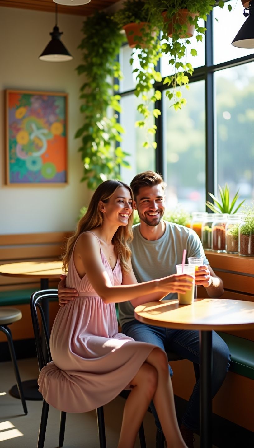 Δροσιστικό smoothie με μάνγκο και κουρκουμά σε παραλία.