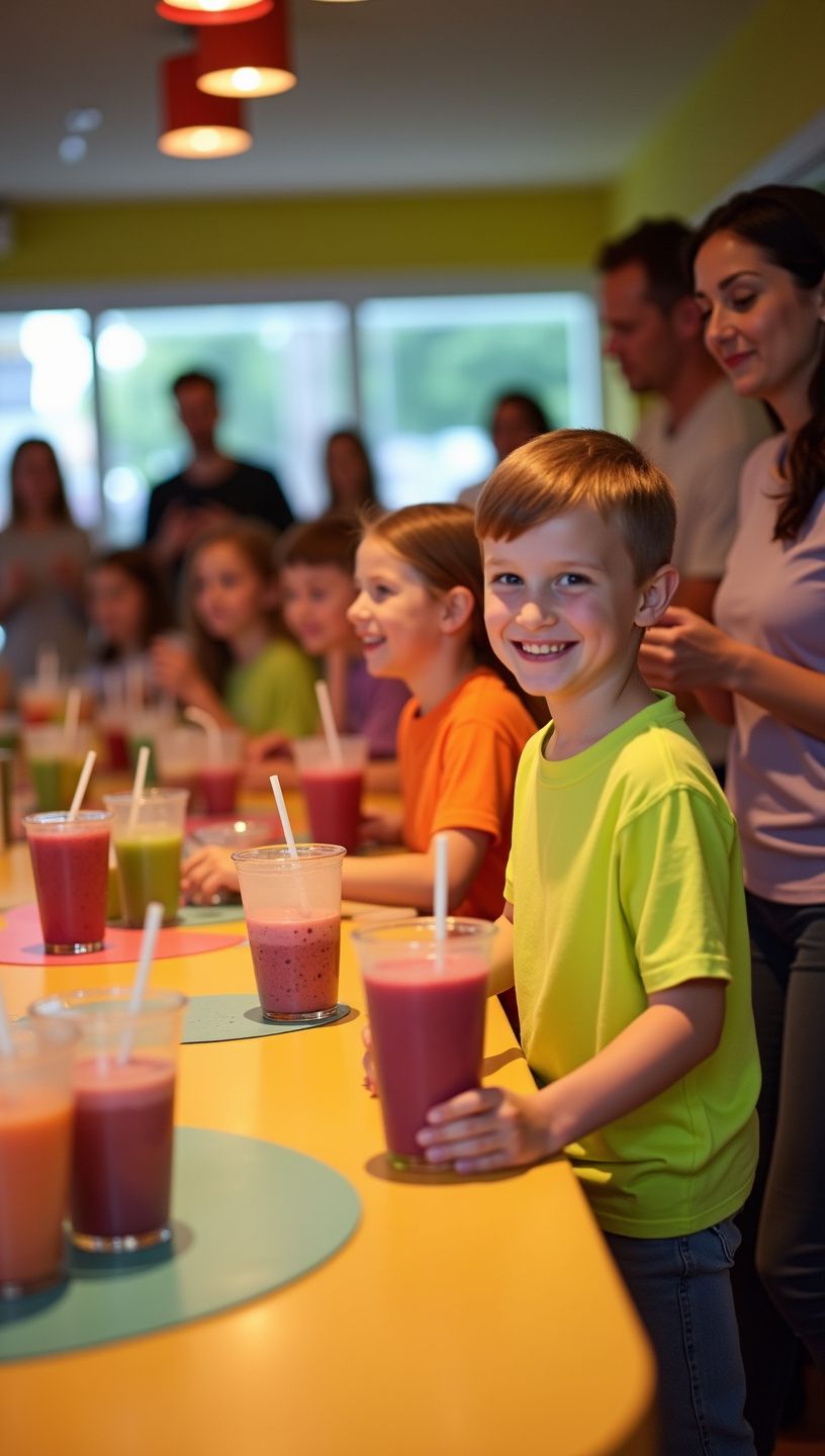 Προετοιμασία smoothie με υγιεινές γεύσεις