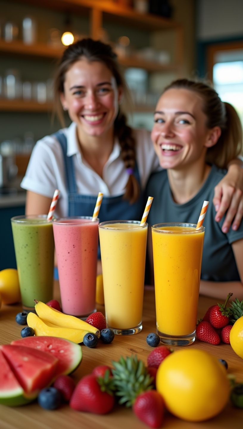 Σα smoothie με κρέμα και χρυσό κουρκουμά